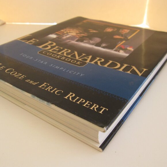 Le Bernardin Cookbook 1st Ed. Eric Ripert & Maguy Le Coze HC DJ AUTHORS SIGNED - Picture 10 of 10